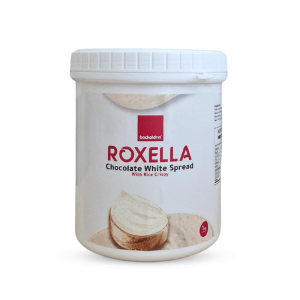 roxella chocolate white spread with rice crispy 1kg
